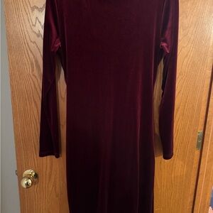 Wine Cocktail Party Wedding Dress